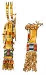 Indian Clothing: Ornamental Tobacco Pouches