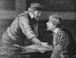 Jacques Cartier: Roberval and Cartier in the Cabin of the Viceroy's Ship