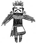 Kachina Dolls: Red Hawk Kachina Doll