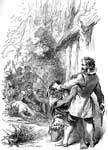 Powhatan: Captain Smith Subduing the Chief