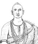 Sauk Indians : Nah-Se-Us-Kuk, The Whirling Thunder - Son of Black Hawk